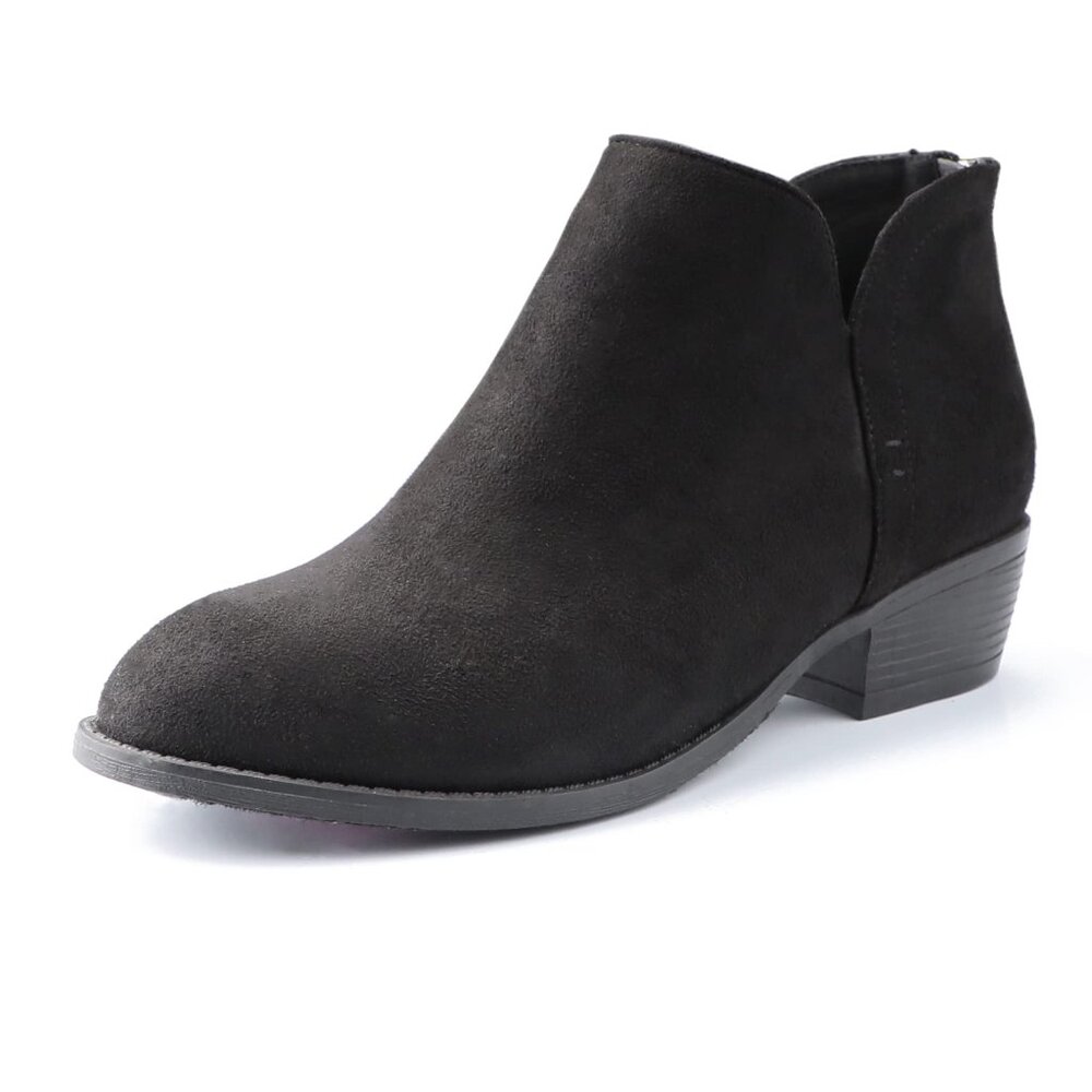 Ankle Boots for Women.Women's Low Heeled Booties